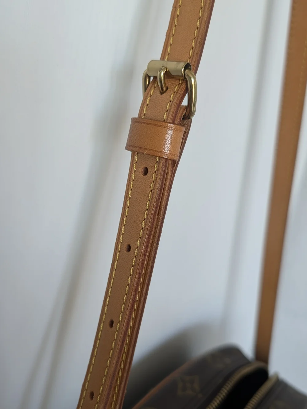 Louis Vuitton Blois Brown Monogram Crossbody Bag